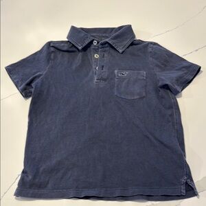 Vineyard Vines Navy Kids Blue Polo Shirt